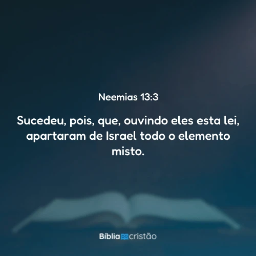 Neemias 13:3