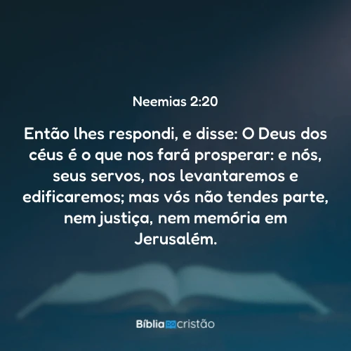 Neemias 2:20