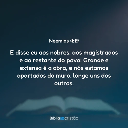 Neemias 4:19