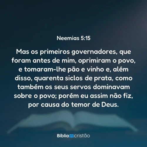 Neemias 5:15