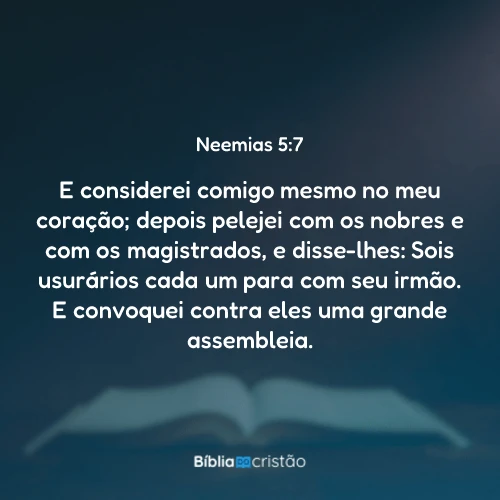 Neemias 5:7