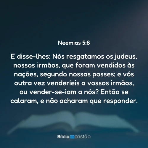 Neemias 5:8