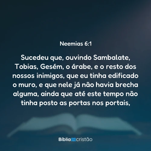 Neemias 6:1