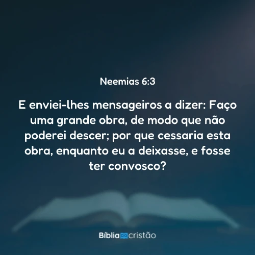 Neemias 6:3