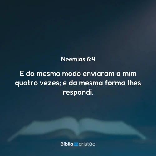 Neemias 6:4