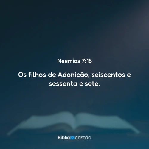 Neemias 7:18