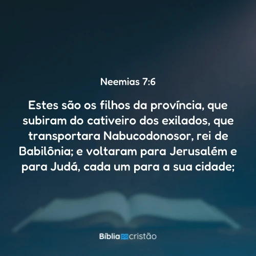 Neemias 7:6