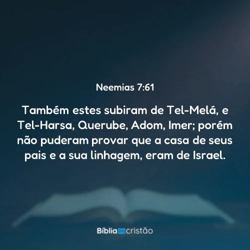 Neemias 7:61