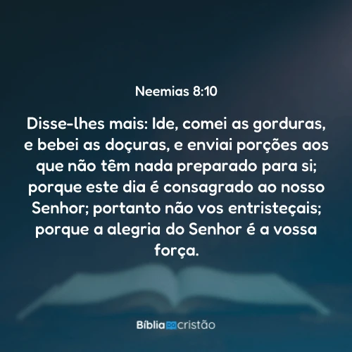 Neemias 8:10