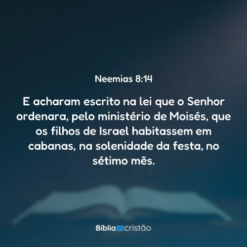 Neemias 8:14