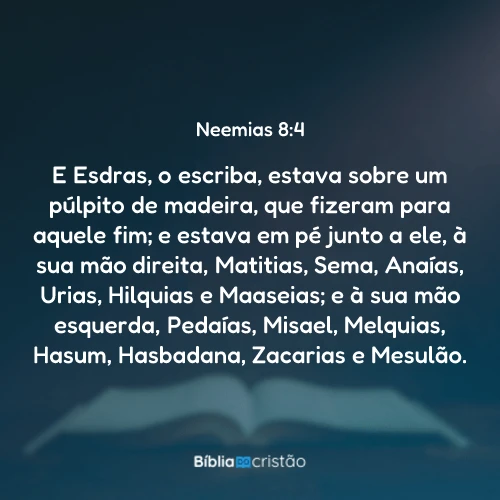 Neemias 8:4