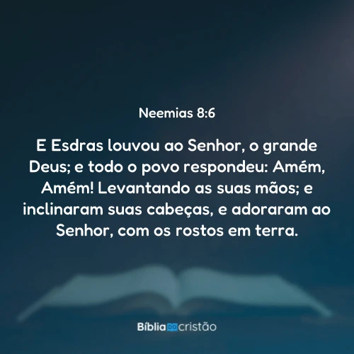 Neemias 8:6
