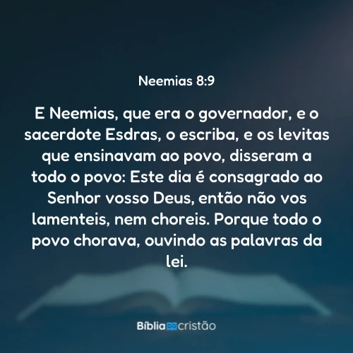 Neemias 8:9