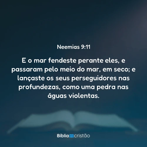Neemias 9:11