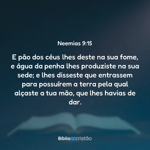 Neemias 9:15