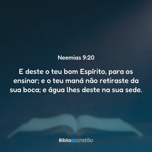 Neemias 9:20