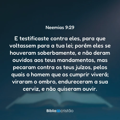 Neemias 9:29