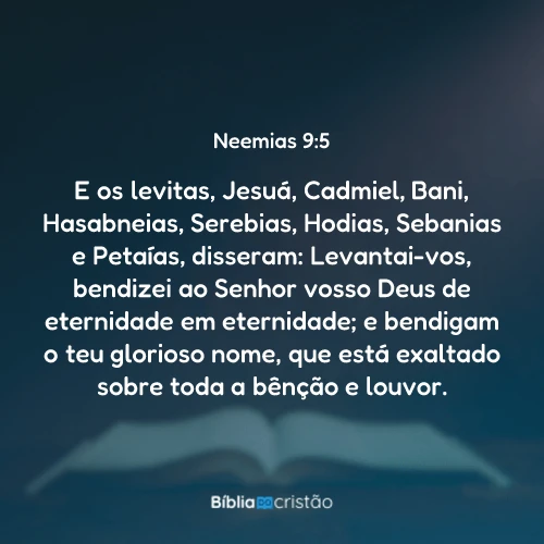 Neemias 9:5