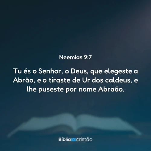 Neemias 9:7