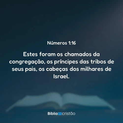 Números 1:16