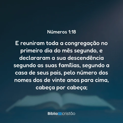 Números 1:18