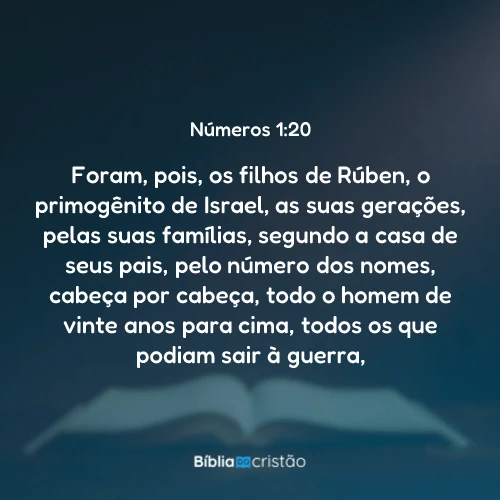 Números 1:20