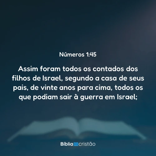 Números 1:45