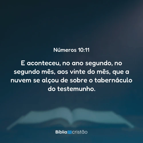 Números 10:11
