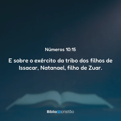 Números 10:15