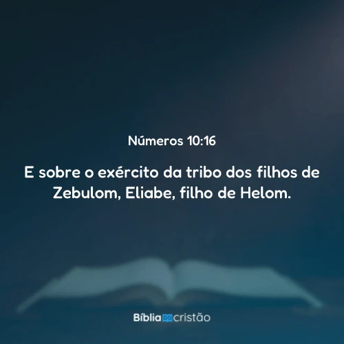 Números 10:16