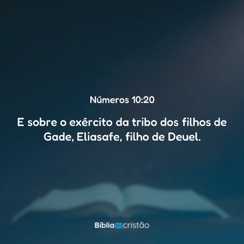 Números 10:20
