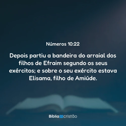 Números 10:22