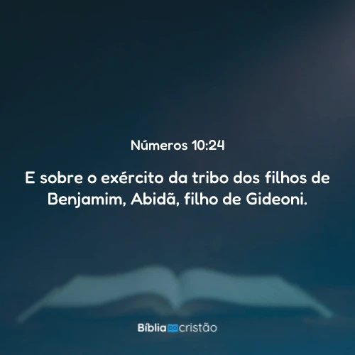 Números 10:24