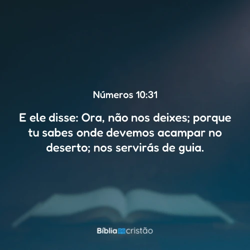 Números 10:31