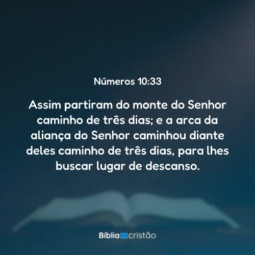 Números 10:33
