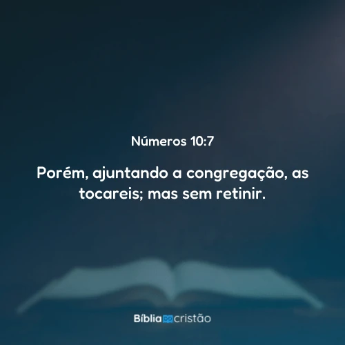 Números 10:7