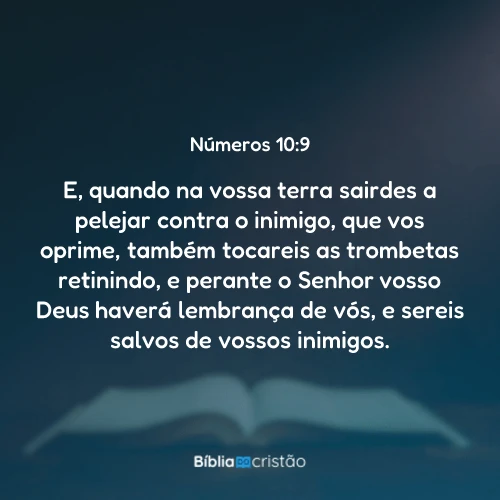 Números 10:9
