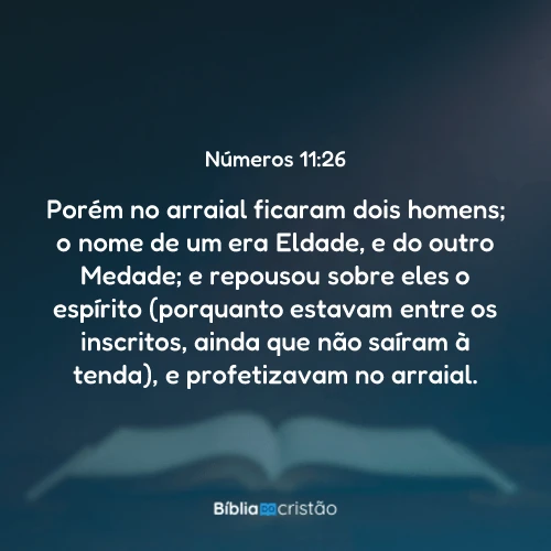 Números 11:26