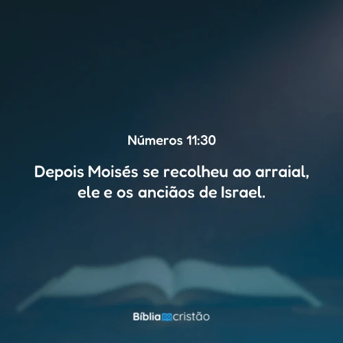 Números 11:30