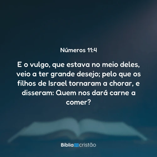 Números 11:4