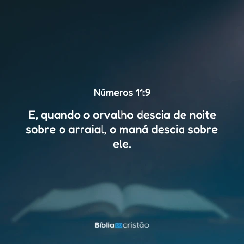 Números 11:9