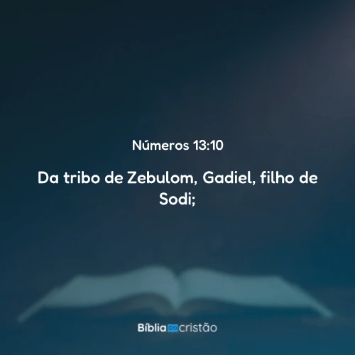 Números 13:10
