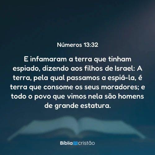 Números 13:32