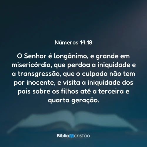 Números 14:18