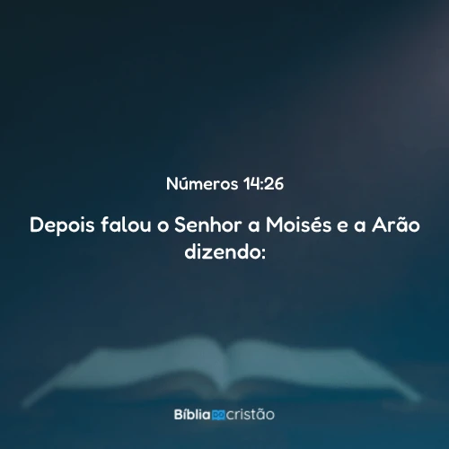 Números 14:26