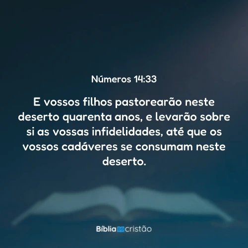 Números 14:33