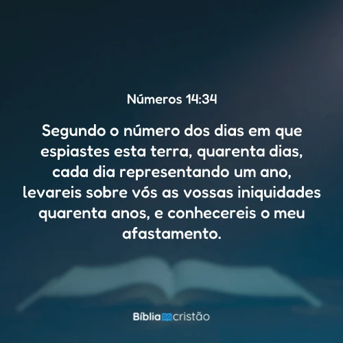 Números 14:34