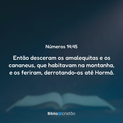 Números 14:45