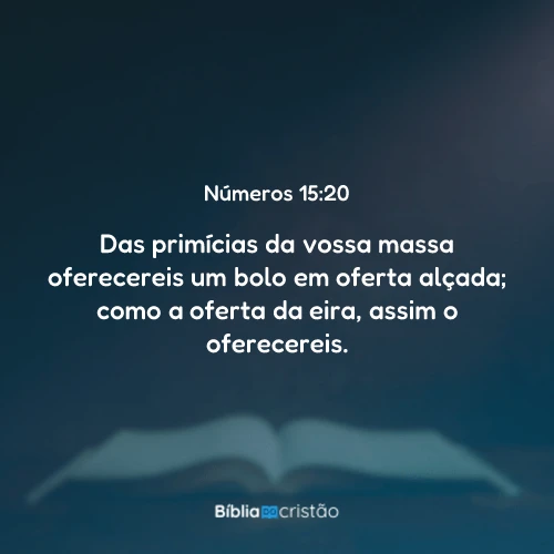 Números 15:20