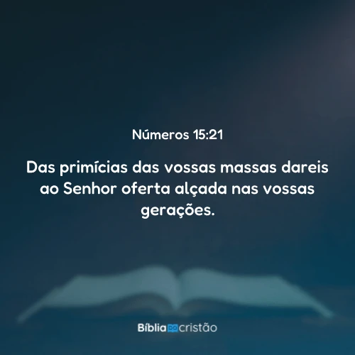 Números 15:21